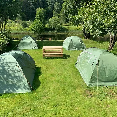 Riverside Bliss Idyllic Camp, 3 Man Tent Incl, Near Tvedestrand And Arendal 豪华帐篷 *