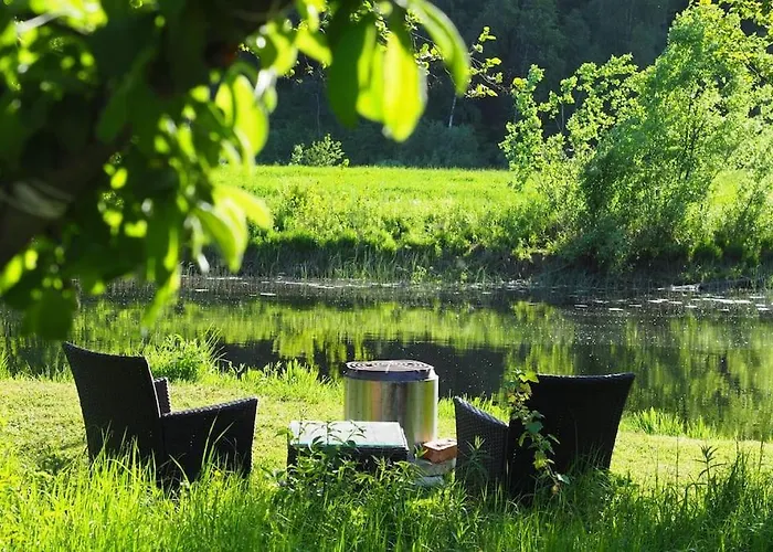 Riverside Bliss Idyllic Camp, 3 Man Tent Incl, Near Tvedestrand And Arendal *