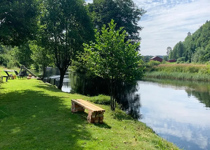 Riverside Bliss Idyllic Camp, 3 Man Tent Incl, Near Tvedestrand And Arendal Vegårshei