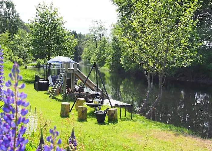 Οργανωμένο κάμπινγκ Riverside Bliss Idyllic Camp, 3 Man Tent Incl, Near Tvedestrand And Arendal